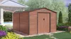 Abri de jardin G21 GAH 884 - 277 x 319 cm, brun Voir les images du produit 6