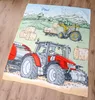 Traktor Fleecedecke / 130x160 cm Produktbild-Vorschau 5