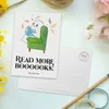 Mr. & Mrs. Panda Postkarte Gespenst  Buch  - Weiß - Produktbild-Vorschau 3