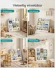 SONGMICS Kinder Bücherregal mit 5 Ebenen, Montessori Regal Produktbild-Vorschau 5