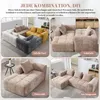 Sofá modular LVHOM de esquina con función de cama, sofá Vista previa de la imagen del producto 3