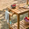 sweeek - Outdoor-Küchenwagen 95 cm aus Tannenholz mit Produktbild-Vorschau 13