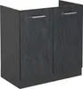 Mobile lavello cucina Vicco R-Line Calce nera 80 cm senza Anteprima dell’immagine prodotto 1