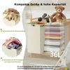 XMTECH wasmand, 2 compartimenten, 36 liter, wasmand met Productafbeelding-voorbeeld 6
