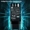 USAMS GaN Ladegerät 65W 2xUSB-C+USB Schnellladung Weiß Produktbild-Vorschau 8