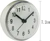 Mini-Wanduhr mit Saugnapf, beschlagfrei, wasserdicht, für Produktbild-Vorschau 2