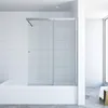 Badewannenaufsatz 110x150 cm Duschwand mit Schiebetür für Produktbild-Vorschau 1