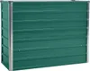 Metall Blumenbeet Hochbeet 100x40x77 cm Grün Pflanzbeet Produktbild-Vorschau 3