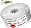 20m Feuchtraumkabel Stromkabel Mantelleitung NYM-J 4x10 mm² Produktbild-Vorschau 1