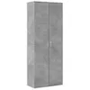 Highboard Betongrau 70x35x180 cm Holzwerkstoff Produktbild-Vorschau 1