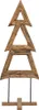 vidaXL Albero di Natale con supporto marrone 90 cm in legno Anteprima dell’immagine prodotto 5