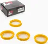 4x Zentrierringe Gelb Alufelgen Ø 70,0 - Ø 60,1 mm für Produktbild-Vorschau 1
