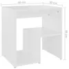 vidaXL Nachttisch Weiß 40x30x40 cm Holzwerkstoff Produktbild-Vorschau 6