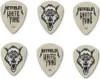 6x Dunlop Hetfield White Fang, 1,00 mm, Ultex, bianco Anteprima dell’immagine prodotto 1