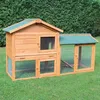 Kaninchenstall, Hasenstall, Hasenvilla, Kleintierstall Produktbild-Vorschau 10