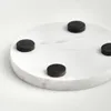 Zestaw marmurowych podkładek pod szklanki, Ø 9,5 cm Podgląd zdjęcia produktu 3