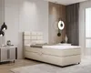 Boxspringbett 90x200, mit Bettkasten, Beige, Matratze und Produktbild-Vorschau 1