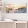 DEQORI Glasbild Echtglas 60x30 cm 'Abendruhe am Strand' Produktbild-Vorschau 4