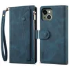 Ochranné pouzdro pro iPhone 13, kožené pouzdro na zip, Náhled obrázku produktu 1