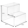 Dekotreppe 2-Stufig (150x150x150mm) aus glasklarem Produktbild-Vorschau 3