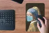 MuchoWow® Mauspad Mousepad Mädchen mit einem Perlenohrring Produktbild-Vorschau 4