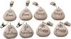 ToCi 8 x Tischtuchhalter, Tischtuchhalter-Set, Strandoptik Produktbild-Vorschau 1