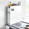 Portaspezie Yamazaki in metallo bianco 50x52x12cm con 2 Anteprima dell’immagine prodotto 1