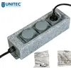 Unitec Steckdosenleiste 3-fach 1,5m für Außen, granitoptik Produktbild-Vorschau 3
