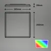 LED Panel Dimmbar Fernbedienung RGB Ultraflach 15W weiß Produktbild-Vorschau 6