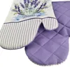 Gants de cuisine avec aimant Lavender II F21A159 Lot de 2 Voir les images du produit 2