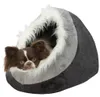 TRIXIE Höhle Minou - dunkelgrau/hellgrau - 35 × 26 × 41 cm Produktbild-Vorschau 2
