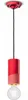 Ferroluce Lampe à suspendre Pi 18cm rouge ronde Voir les images du produit 8