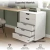 Armoire à dossiers ALIGHTUP avec 5 tiroirs verrouillables, Voir les images du produit 3