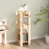 vidaXL Bücherregal/Raumteiler 41x35x125 cm Massivholz Produktbild-Vorschau 6