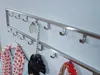 Wandgarderobe Metall Silber 80x20x4 cm Design Flurgarderobe Produktbild-Vorschau 5