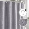 Textil Duschvorhang Wannenvorhang wasserabweisend Produktbild-Vorschau 2