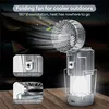 Camping-Laternen mit Ventilator, Solar-Camping-Ventilator Produktbild-Vorschau 2