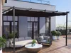Anbaupergola aus Aluminium mit ausziehbarem Dach-  3 x 4 m Produktbild-Vorschau 2