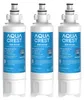 Three identical water filters are displayed side-by-side against a white background. Anteprima dell’immagine prodotto