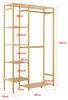 Garderobenständer Eurajoki 145x90x30 cm Kleiderständer mit Produktbild-Vorschau 4