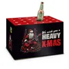 A beer advent calendar with a heavy metal themed Christmas design. Produktbild-Vorschau