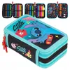 Astuccio a tre lembi con accessori Stitch Mint Aloha Anteprima dell’immagine prodotto 8
