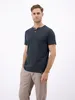 LERROS Herren T-Shirt / Henleyshirt mit Serafinokragen | Produktbild-Vorschau 3