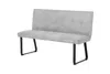 byLIVING Sitzbank Talea, 140 cm, hellgrau, Gestell Metall Produktbild-Vorschau 9