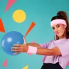 Cvičební míč 22 cm s pumpou Pilates Ball Pilates Ball Yoga Náhled obrázku produktu 16