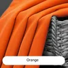 Orange 140x160 Vorhang ÖSEN Gardine Dekoschal Deko Produktbild-Vorschau 1