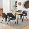 CLIPOP Esszimmerstühle 2er Set Kunstleder, für Esszimmer, Produktbild-Vorschau 9