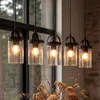 Tribesigns, lampadario per soffitti alti, lampadario a 5 Anteprima dell’immagine prodotto 3