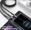 3in1 100W-intelligentes USB Schnellladekabel Lade-& Produktbild-Vorschau 7