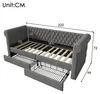 Flieks Schlafsofa Polsterbett 90x200cm mit 2 Schubladen, Produktbild-Vorschau 7